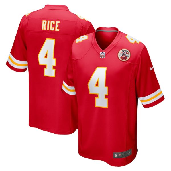 Rashee Rice Kansas City Chiefs Game Jersey - Red