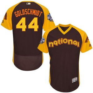 Arizona Diamondbacks #44 Paul Goldschmidt Brown Flexbase Collection 2016 All-Star National League Stitched MLB Jersey