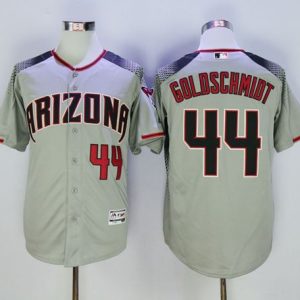 Arizona Diamondbacks #44 Paul Goldschmidt Gray/Brick New Cool Base Stitched MLB Jersey