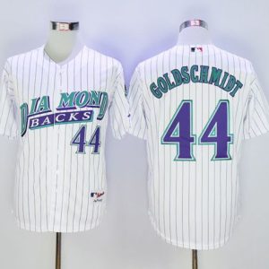 Arizona Diamondbacks #44 Paul Goldschmidt White 1999 Turn Back The Clock Stitched MLB Jersey