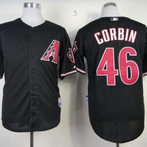 Arizona Diamondbacks #46 Patrick Corbin Black Cool Base Stitched MLB Jersey