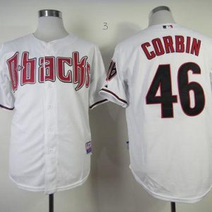 Arizona Diamondbacks #46 Patrick Corbin White Cool Base Stitched MLB Jersey