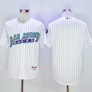 Arizona Diamondbacks Blank White 1999 Turn Back The Clock Stitched MLB Jersey