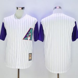 Arizona Diamondbacks Blank White Hall Of Fame Cool Base Stitched MLB Jersey