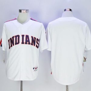 Cleveland Indians Blank White 1978 Turn Back The Clock Stitched MLB Jersey