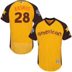 Houston Astros #28 Colby Rasmus Gold Flexbase Collection 2016 All-Star American League Stitched MLB Jersey