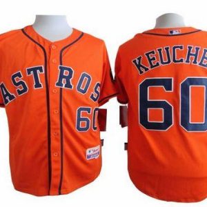 Houston Astros #60 Dallas Keuchel Orange Cool Base Stitched MLB Jersey