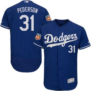 Los Angeles Dodgers #31 Joc Pederson Blue Flexbase Collection Stitched MLB Jersey