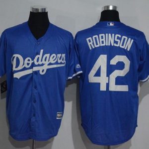 Los Angeles Dodgers #42 Jackie Robinson Blue New Cool Base Stitched MLB Jersey