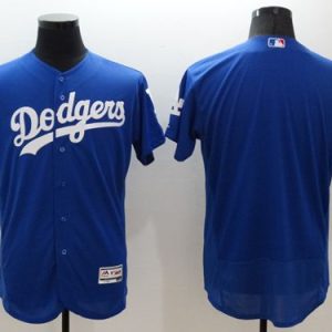 Los Angeles Dodgers Blank Blue Flexbase Collection Stitched MLB Jersey