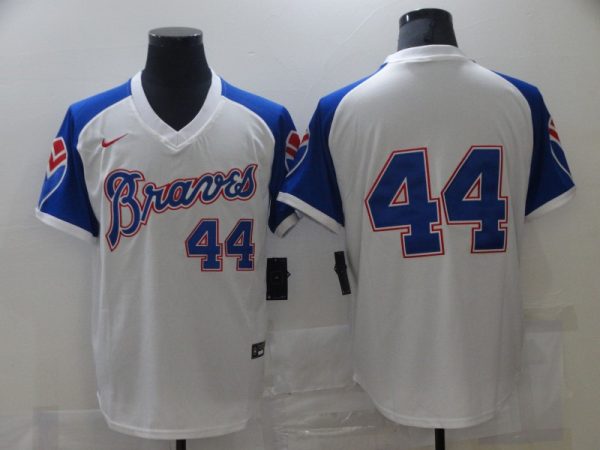 Men Atlanta Braves #44 Cool Base Stitched MLB Jersey