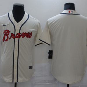 Men Atlanta Braves Cool Base Stitched MLB Jersey