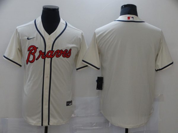 Men Atlanta Braves Cool Base Stitched MLB Jersey