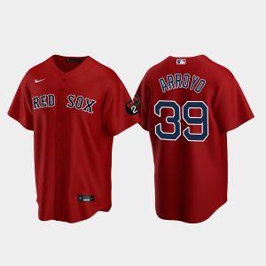 Men Boston Red Sox #39 Christian Arroyo Red Cool Base Stitched Baseball Jersey