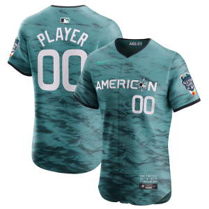 Men Boston Red Sox Active Player Custom Teal 2023 All-star Flex Base Stitched MLB Jersey