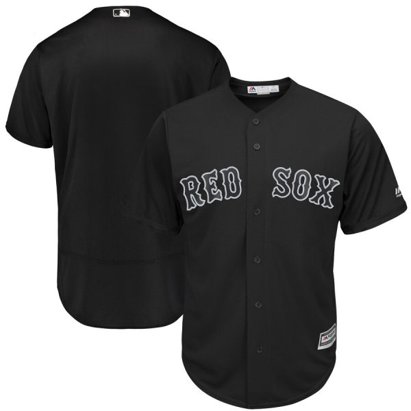 Men Boston Red Sox Black 2019 Players' Weekend Player Stitched MLB Jersey