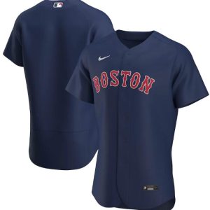 Men Boston Red Sox Navy Flex Base Stitched MLB Jersey