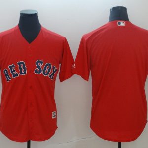 Men Boston Red Sox Red Cool Base Stitched MLB Jersey