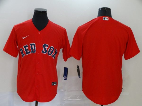 Men Boston Red Sox Red Cool Base Stitched MLB Jersey