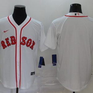 Men Boston Red Sox White Cool Base Stitched MLB Jersey