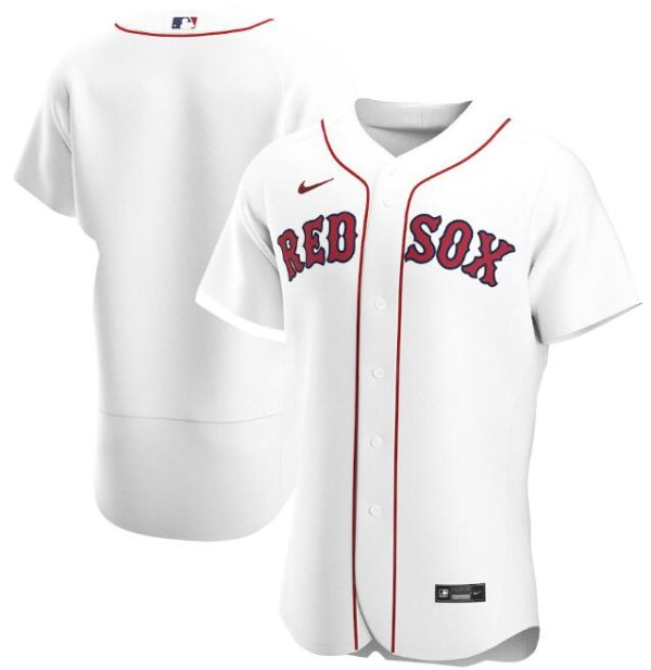 Men Boston Red Sox White Flex Base Stitched MLB Jersey