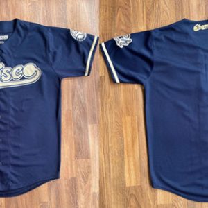 Men Charros de Jalisco Blank Navy Stitched Baseball Jersey