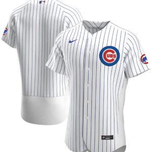 Men Chicago Cubs White Flex Base Stitched MLB Jersey