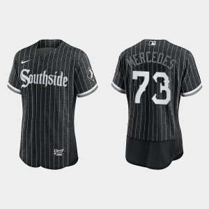 Men Chicago White Sox #73 Yermin Mercedes 2021 City Connect Replica Flex Base Stitched MLB Jersey