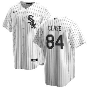 Men Chicago White Sox #84 Dylan Cease White Cool Base Stitched Jersey