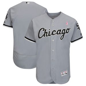 Men Chicago White Sox Gray 2018 Mother's Day Flexbase Stitched MLB Jersey