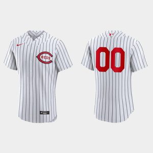 Men Cincinnati Reds Active Player Custom 2022 White Field of Dreams Stitched Baseball Jersey