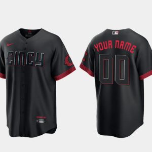 Men Cincinnati Reds Active Player Custom 2023 City Connect Cool Base Stitched Baseball Jersey