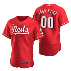 Men Cincinnati Reds Active Player Custom MLB New Red Stitched Jersey