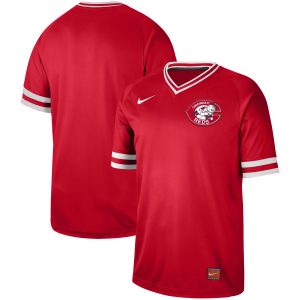 Men Cincinnati Reds Blank Red Cooperstown Collection LegendStitched MLB Jersey