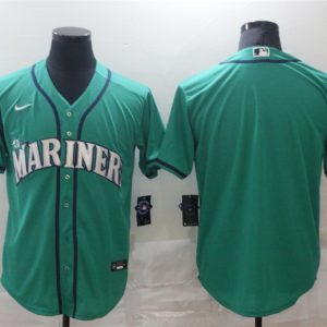 Seattle Mariners Blank Green Cool Base Stitched MLB Jersey