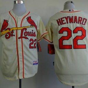 St. Louis Cardinals #22 Jason Heyward Cream Cool Base Stitched MLB Jersey