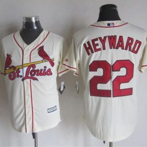 St. Louis Cardinals #22 Jason Heyward Cream New Cool Base Stitched MLB Jersey