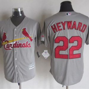 St. Louis Cardinals #22 Jason Heyward Grey New Cool Base Stitched MLB Jersey