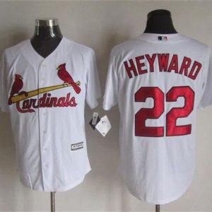 St. Louis Cardinals #22 Jason Heyward White New Cool Base Stitched MLB Jersey