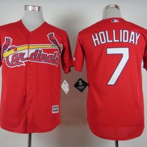 St. Louis Cardinals #7 Matt Holliday Red Cool Base Stitched MLB Jersey