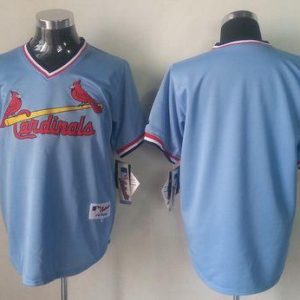 St. Louis Cardinals Blank Blue 1982 Turn Back The Clock Stitched MLB Jersey