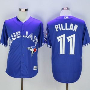 Toronto Blue Jays #11 Kevin Pillar Blue New Cool Base 40th Anniversary Stitched MLB Jersey