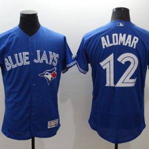 Toronto Blue Jays #12 Roberto Alomar Blue Flexbase Collection Stitched MLB Jersey