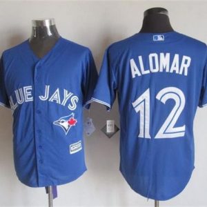 Toronto Blue Jays #12 Roberto Alomar Blue New Cool Base Stitched MLB Jersey