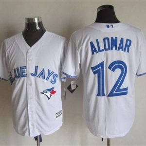 Toronto Blue Jays #12 Roberto Alomar White New Cool Base Stitched MLB Jersey