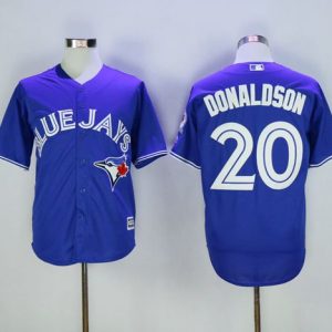 Toronto Blue Jays #20 Josh Donaldson Blue New Cool Base 40th Anniversary Stitched MLB Jersey