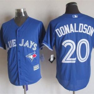 Toronto Blue Jays #20 Josh Donaldson Blue New Cool Base Stitched MLB Jersey