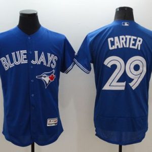 Toronto Blue Jays #29 Joe Carter Blue Flexbase Collection Stitched MLB Jersey