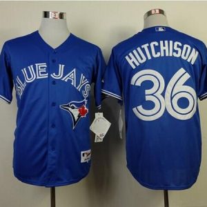 Toronto Blue Jays #36 Drew Hutchison Blue Cool Base Stitched MLB Jersey