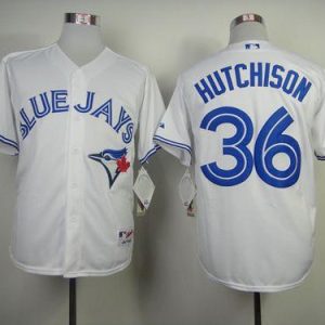 Toronto Blue Jays #36 Drew Hutchison White Cool Base Stitched MLB Jersey